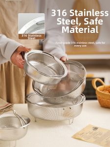SHELI | Even Heating Stainless Steel Steamer Rack