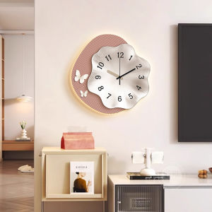 2025 New Luxury Style Wall Clock Silent Creative Childrens Room Clock Living Room Decorative Clocks Modern Minimalist Design