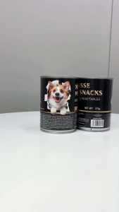 Premium Canned Dog Food 375g | Chicken & Vegetable / Beef & Vegetable | Real Meat Wet Food