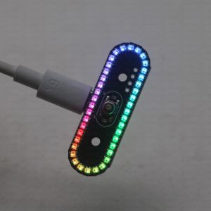 ไฟท้าย LED 8 โหมด สีสันสวยงาม รุ่น Flow Light ไร้สาย กระพริบไล่เฉดสี หมุนได้ สำหรับรถบังคับวิทยุ เครื่องบิน โดรน