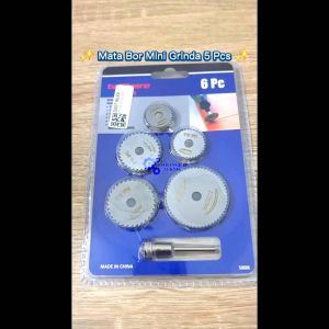 Mata Bor Mini Gerinda Kayu HSS Saw Blade 22/25/32/35/44mm 5 PCS Murah