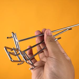Bintang Makmur - Cantolan Gantungan Kaitan Ram Display Stainless 10cm