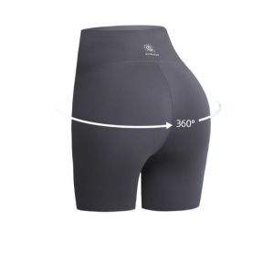 Martha Ray Womens Shark Pants Lightweight Summer Safety Wear Anti-Exposure Seamless Yoga Leggings Butt Lifting Base Pants