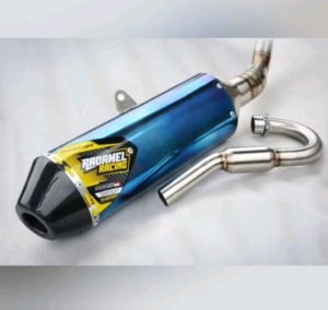 KNALPOT RADAMEL RACING TYPE F4 PNP KLX DTRACKER DAN CRF