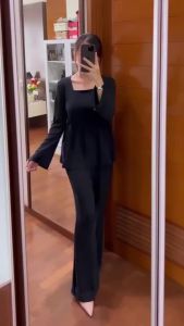 ONE SET CRINCLE PREMIUM WANITA BAJU SETELAN PEREMPUAN HIJAB