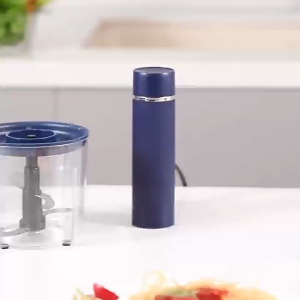 เครื่องบดเนื้อไฟฟ้า 4in1 บดผัก เครื่องปั่น 800ml เครื่องบดกระเทียมอัตโนมัติ เครื่องปั่นพริก อาหารเครื่องบดสับ กำลังไฟ เครื่องผสมอาหาร เครื่องปั่นอเนกประสงค์