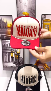 Mũ Lưỡi Trai Lưới In Logo RAIDERS Phù Hợp Cho Cả Nam Và Nữ.