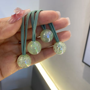 น่ารัก สีสัน งานเต้นรำ ยืดได้ ยางรัดผมสําหรับเด็กผู้หญิงยางรัดผมสไตล์ญี่ปุ่นและเกาหลีใต้อบสดแฟชั่นเครื่องประดับผม