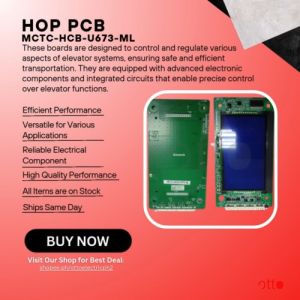 Elevator HOP PCB - MCTC-HCB-U673-ML