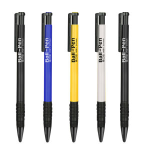 Classic Style Mechanical Oil-Based Ballpoint Pen 0.7mm Blue Black Medium Ink Pen for Office Use Red Ink Core Smooth Writing