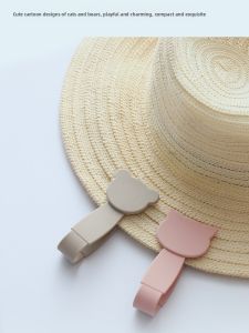 Magnetic Hat Clip Outdoor Travel Backpack Strong Absorption Storage Organizer Fixed Hook for Hats FaSoLa DZ-771 Household Organizer