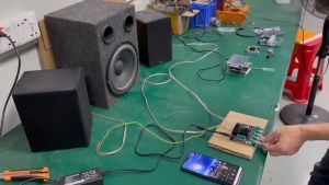 ZK TB21 32-pinชิปขนาดใหญ่5.0เครื่องขยายเสียงบลูทูธ เครื่องขยายเสียงซับวูฟเฟอร์สนับสนุน100W ชิป TPA3116D2 2.1ch ระบบ