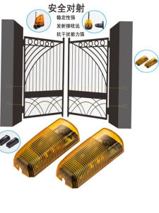 Garden Electric Gate Motor Infrared Anti-pinch Safety Interlock Sensor Switch Automatic Door Opener Anti-impact Smart Control