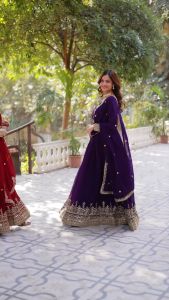 [PRE ORDER] {GOWN+DUPPATA SET COLLECTION} SIZE:-M TO 2XL FABRIC : Faux Blooming ~ Delivery Lead Time : 10 days