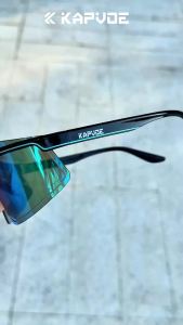 Kapvoe | Kapvoe 2026 Mens Cycling Sunglasses Outdoor Sports Sunglasses MTB Bike Glasses Motorcycle Riding Glasses Camping Hiking Eyewear