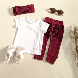 New Born - 4 bulan Setelan Baby Perempuan KAYLEEN by Mybee Oneset Baju bayi Cewek Free Headband Murah