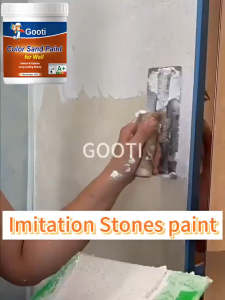 GOOTI Artistic Stone Paint | Imitate Marble Effect for Wall Floor & Bathroom
