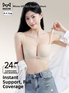 MiiOW | Front-clasp Lift Bra Slim Summer Design for Small Bust Preventing Sagging Controlling Side Fat Seamless Back