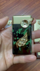 Hột Quẹt Bật Lửa Gas GD55 Đắp Nổi Nhiều Họa Tiệt Độc Lạ - Giao Họa Tiết Ngẫu Nhiên