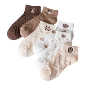 Tất cổ lửng nữ màu xinh vải dày dặn ấm áp mùa đông thời trang Hàn Quốc giá rẻ