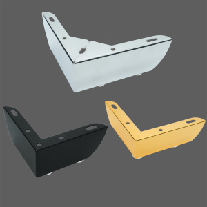 AIK ขาเหล็กฉาก ขาโซฟา ขาเตียง อะไหล่โซฟา ราคา 1 ชิ้น ขาเฟอร์นิเจอร์ สูง 5.5cm Furniture Leg