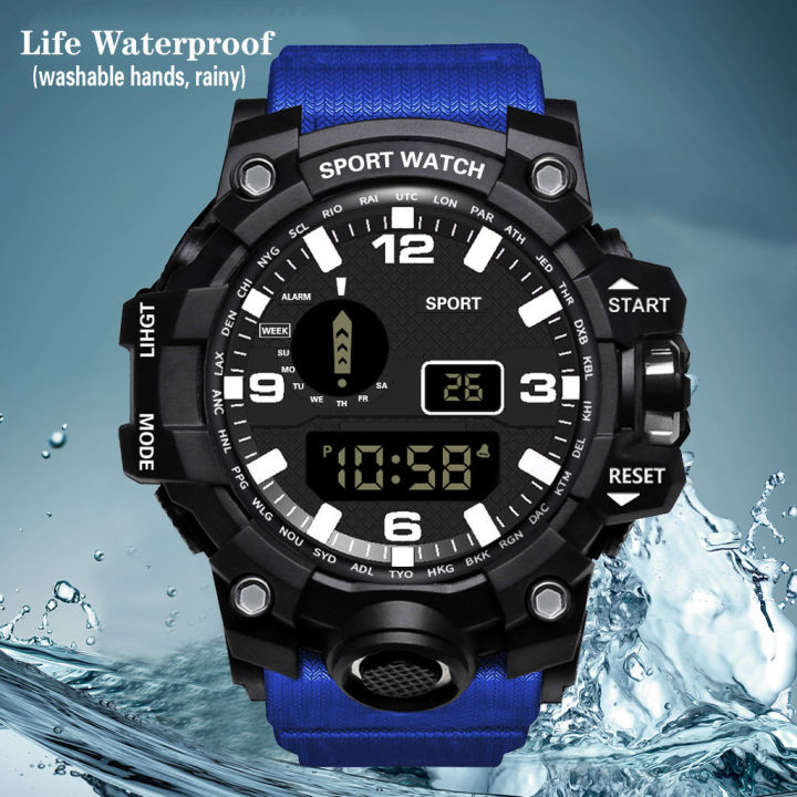 Jam Tangan Digital Electronic Sport Wacth Pria / Jam Tangan Pria Sport