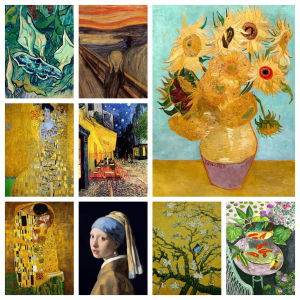 1000Pieces Jigsaw Puzzle Salvador Dali Van Gogh Gustav Klimt Famous Art Collection For Adults Great Weekend Relaxation