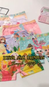 TERMURAH...!!! 3 PCS 6 PCS CELANA BOXER ANAK PEREMPUAN MOTIF KARAKTER