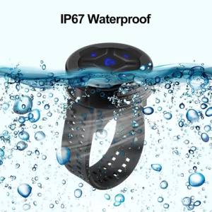 kebidumei | Bộ Điều Khiển Tai Nghe Gắn Trên Tay Lái Xe Máy Kebidumei Bluetooth Cho iPhone Android BT5.0 Phát Nhạc