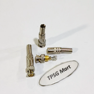 Đầu BNC lò xo văn vít cho Camera đầu thu Camera cáp đồng trục cáp truyền hình: Túi 3 đầu / Túi 5 đầu