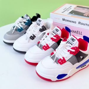 Boys classical fashion kids shoes comfortable rubber sneakers for 3-11years girls with box(size 26-37)