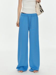 MADWITCH | Casual Wide Leg Drawstring Waist Loose Fit Trousers