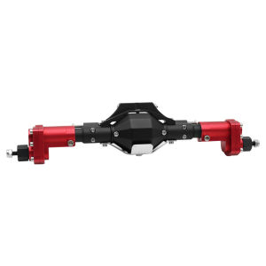 Front and Rear Portal Axle CNC Aluminum Alloy Anodized for 1/10 RC Rock Crawler Axial SCX10 II Spiral Gear 90046 90047 D90 RC4WD