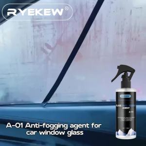 Car Glass Anti-rain Water Spray Repellent Nano Coating Hydrophobic Waterproof Agent Oil Film Removing Auto Glass Film Agent
