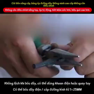 【FREESHIP】Máy tuốt dây điện đồng nhôm phế liệu máy tách dây điện lấy đồng 1-25mm