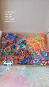 780Pcs/Set Korean Hair Pin BB Clip Kids Scrunchie Hair Clip Set Ponytail Elasitc Rubber BandHair Accessories for Women