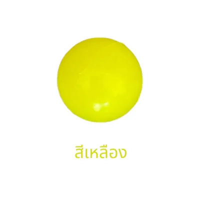 ลูกแก่นเปตอง ลูกเป้าเปตอง แก่นเปตอง พลาสติกอย่างดี สีสะท้อน (1 ลูก)