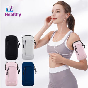 【WJ】Waterproof Lightweight Outdoor Sports Armband for Men and Women Summer Running Phone Armband Bag Arm Sleeve Phone Bag Jogging Bag