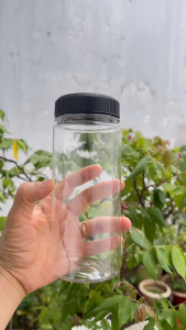 Combo 2 Bình Đựng Trà Sữa 500ml Tiện Dụng – Chai Nhựa An Toàn Có Giấy Chứng Nhận VSATTP – Bình Nước Uống Cá Nhân
