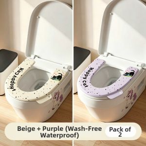 CHEORLIAN | Waterproof Antibacterial U-Shaped Toilet Seat Pad