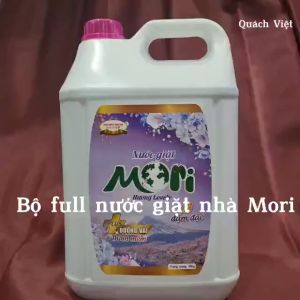 Nước giặt cao cấp MORI hương Comf/ hương Ench/ hương Lovely can 10L
