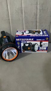 Mitsuyama Senter Tangan Led Lampu Emergency 2in1 MS 1220 30W + 15LED SMD CAHAYA PUTIH