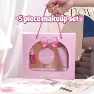 5in1 make up gift set all in foundation powder blush mascara eyeliner