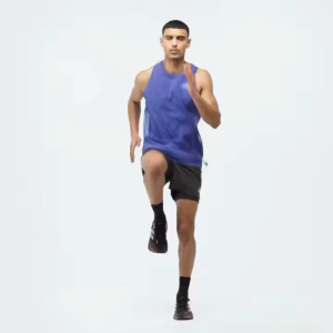 Adidas ADI365 Climacool Iconic Men-Running Tank Top |Dual Indigo| KS5827