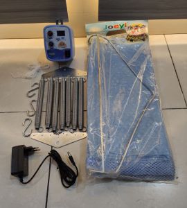 Ayunan Bayi Paket Ayunan Otomatis Termasuk Sarung Dan Kelambu Dan Gantungan Hanger