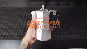 Mokapot 3 Cups Espresso: Alat Seduh Kopi Mocca Manual