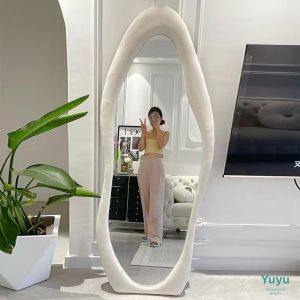 DANBIYIN | Luxurious Irregular Shape Floor Mirror