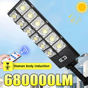 680000LM Solar Led Light Outdoor Powerful Outdoor Solar Lamp Motion Sensor 360/144/80LEDs Waterproof Solar Street Wall Lamp