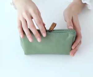 Nylon Waterproof Mini Cosmetic Bags Make Up Organizer Women Travel Portable Makeup Handbag Pouch
