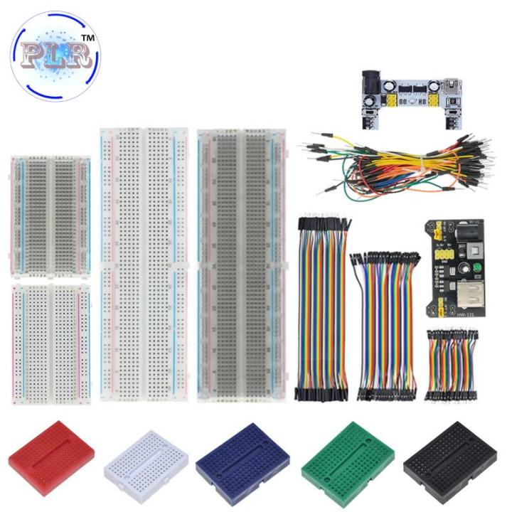 New MB-102 MB102 Breadboard 400 830 Point Solderless PCB Bread Board ...